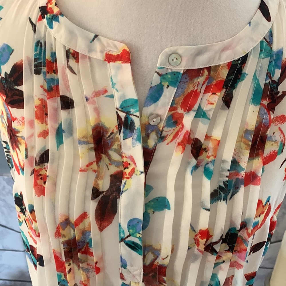 Daniel Rainn Sheer Floral Shirt - Picture 3 of 8